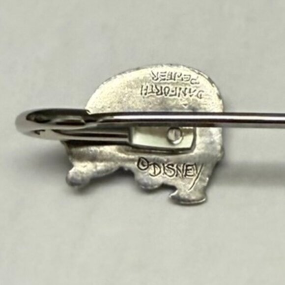 DANFORTH PEWTER Vintage Disney Pooh with Hunny Pot Bookmark RARE - Picture 5 of 6